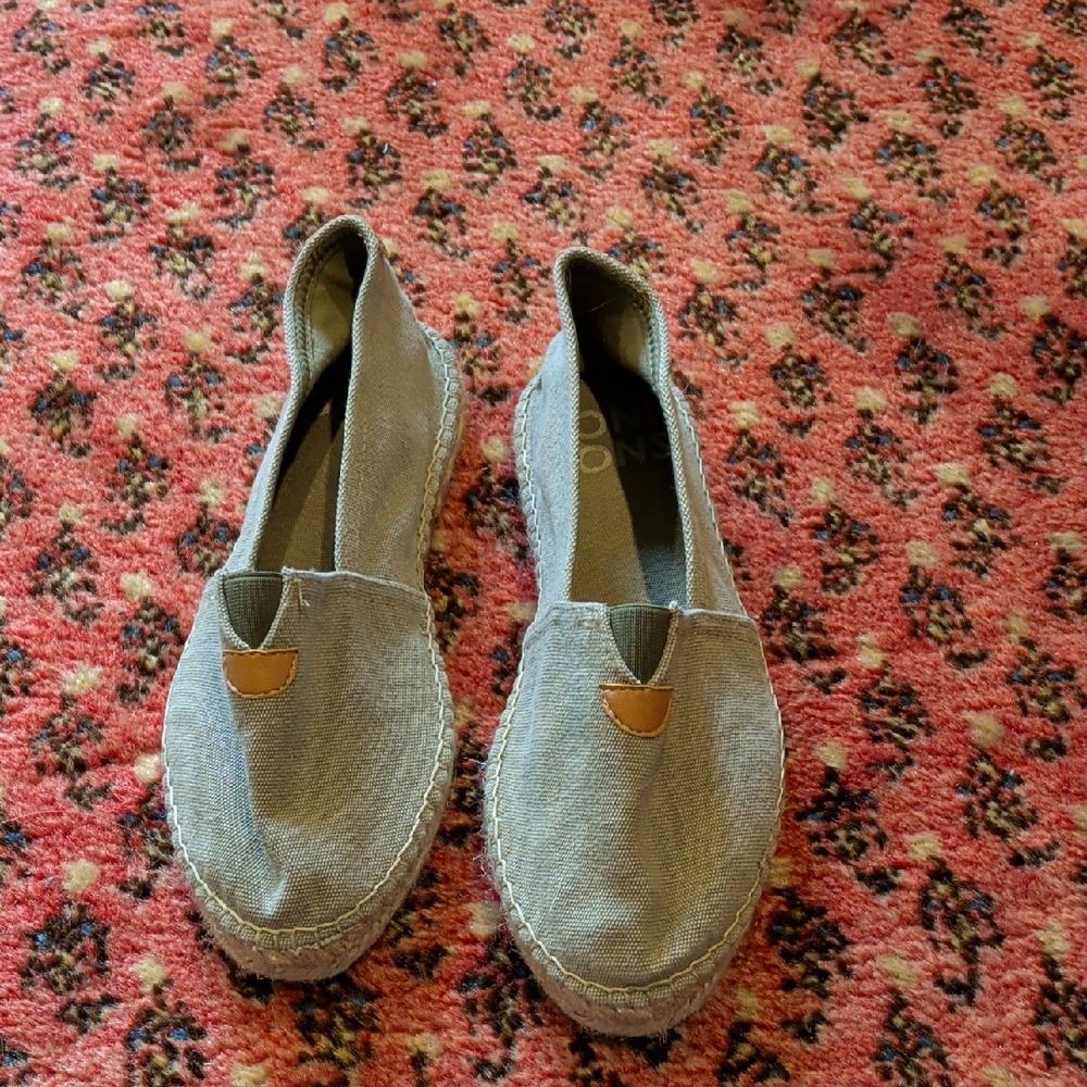 Green Canvas Toni Pons Espadrilles